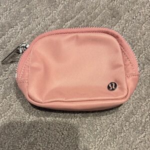 Lululemon Blush Pink Mini Pouch